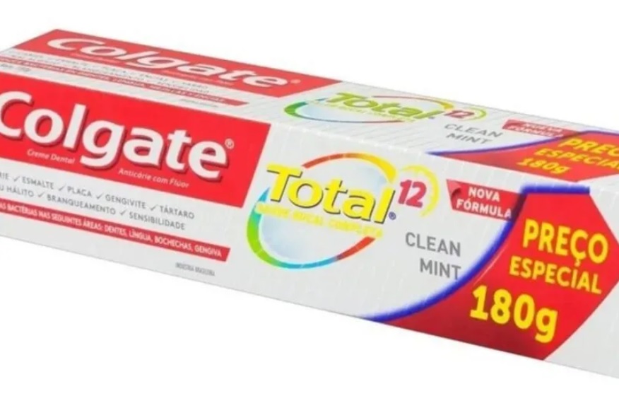 Cremes dentais Colgate ‘Clean Mint’ têm produção vetada após interdição da Anvisa